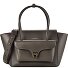  Double Beat Schultertasche Leder 31 cm Variante fango
