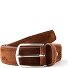  Gürtel Leder Variante brown | individuell kürzbar