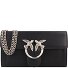  Love One Clutch Tasche Leder 19 cm Variante nero-old silver