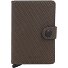 Miniwallet Kreditkartenetui RFID Leder 6 cm Variante khaki Miniwallet Kreditkartenetui RFID Leder 6 cm Variante khaki