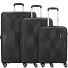 Sunchaser 4 Rollen Kofferset 3-teilig Variante black Sunchaser 4 Rollen Kofferset 3-teilig Variante black