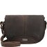  Antik Umhängetasche Leder 21 cm Variante taupe