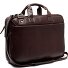  Iseo Aktentasche Leder 40 cm Laptopfach Variante brown