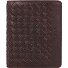 Don Luca Geldbörse Leder 10 cm Variante dunkelbraun  Don Luca Geldbörse Leder 10 cm Variante dunkelbraun