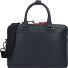  Novara Aktentasche Leder 38 cm Laptopfach Variante dunkelblau