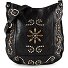  Nora Umhängetasche Leder 27 cm Variante nero