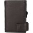 SecWal 2 Kreditkartenetui Geldbörse RFID Leder 9 cm Variante dunkelbraun SecWal 2 Kreditkartenetui Geldbörse RFID Leder 9 cm Variante dunkelbraun