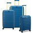  B-Flying Move 4 Rollen Kofferset 3-teilig mit Dehnfalte Variante blu laguna