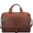  Loreto Pandion Aktentasche Leder 39 cm Laptopfach Variante dark brown