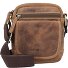  Vintage Umhängetasche Leder 13 cm Variante brown