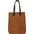  Rugged Suede Shopper Tasche Leder 39 cm Variante saddle brown
