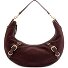  Enya Schultertasche Leder 46 cm Variante vinyard red