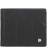Up! Geldbörse RFID Schutz Leder 10.5 cm Variante black-pastel blue Up! Geldbörse RFID Schutz Leder 10.5 cm Variante black-pastel blue