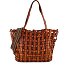  Valeria Shopper Tasche Leder 30 cm Variante bronzo-cognac
