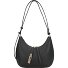  Goccia Schultertasche Leder 22 cm Variante nero