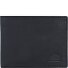  Vintage Geldbörse RFID Leder 12 cm Variante schwarz