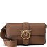  Love One Umhängetasche Leder 27 cm Variante marrone - leone-antique gold
