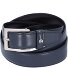  Business Gürtel Leder Variante marine | 95 cm