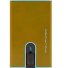  Blue Square Kreditkartenetui RFID Schutz Leder 6.5 cm Variante yellow