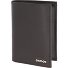  Leather Geldbörse RFID Schutz Leder 10 cm Variante braun-pure 2.0metal square
