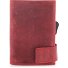  Kreditkartenetui Geldbörse RFID Leder 9 cm Variante rot