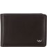  Polo Geldbörse RFID Schutz Leder 22 cm Variante dunkelbraun