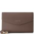  Bologna Leather Clutch Umhängetasche Leder 23 cm Variante taupe