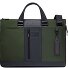  Brief Aktentasche RFID Schutz Leder 42 cm Laptopfach Variante green