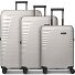  Eco Edition 4 Rollen Kofferset 3-teilig mit Dehnfalte Variante beige