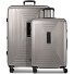  Essentials 14 4 Rollen Kofferset 2-teilig mit Dehnfalte Variante coffee grey metallic