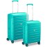  Starlight 3.0 4 Rollen Kofferset 2-teilig mit Dehnfalte Variante mint green