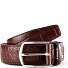  Gürtel Leder Variante cognac | individuell kürzbar