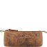  Vintage Stifteetui Leder 19 cm Variante braun