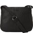 Hirsch Umhängetasche Leder 28 cm Variante schwarz  Hirsch Umhängetasche Leder 28 cm Variante schwarz