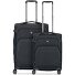 Gateway 4 Rollen Kofferset 2-teilig mit Dehnfalte Variante black Gateway 4 Rollen Kofferset 2-teilig mit Dehnfalte Variante black
