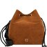  Secciello Beuteltasche Leder 25 cm Variante nero-cuoio