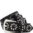  Nietengürtel Leder Variante black | 95 cm