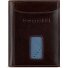  Secure Slim Geldbörse RFID Schutz Leder 8 cm Variante braun