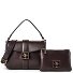  Margaret Schultertasche 20 cm Variante dk. brown