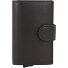  Bundenbach c-three Kreditkartenetui RFID Leder 6,5 cm Variante darkbrown