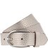  Gürtel Leder Variante platingold-metallic | 85 cm