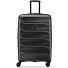  Meteor 4 Rollen Trolley L 78 cm mit Dehnfalte Variante deep black