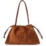  Dulse Schultertasche Leder 39 cm Variante cognac