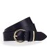  Gürtel Leder Variante black | 80 cm