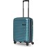  Collection 04 THE CABIN + 4 Rollen Kabinentrolley S 55 cm mit Dehnfalte Variante ice blue-metallic