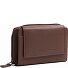  Orveta Geldbörse RFID Schutz Leder 13 cm Variante dark taupe