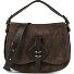  Mavery Schultertasche Leder 26 cm Variante fango-fango
