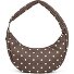  Lou Schultertasche M 35 cm Variante brown polka dots