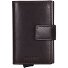  Birkheim C-Two Kreditkartenetui RFID Schutz Leder 6.5 cm Variante darkbrown