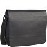 Hamburg Messenger Leder 38 cm Laptopfach Variante schwarz Hamburg Messenger Leder 38 cm Laptopfach Variante schwarz